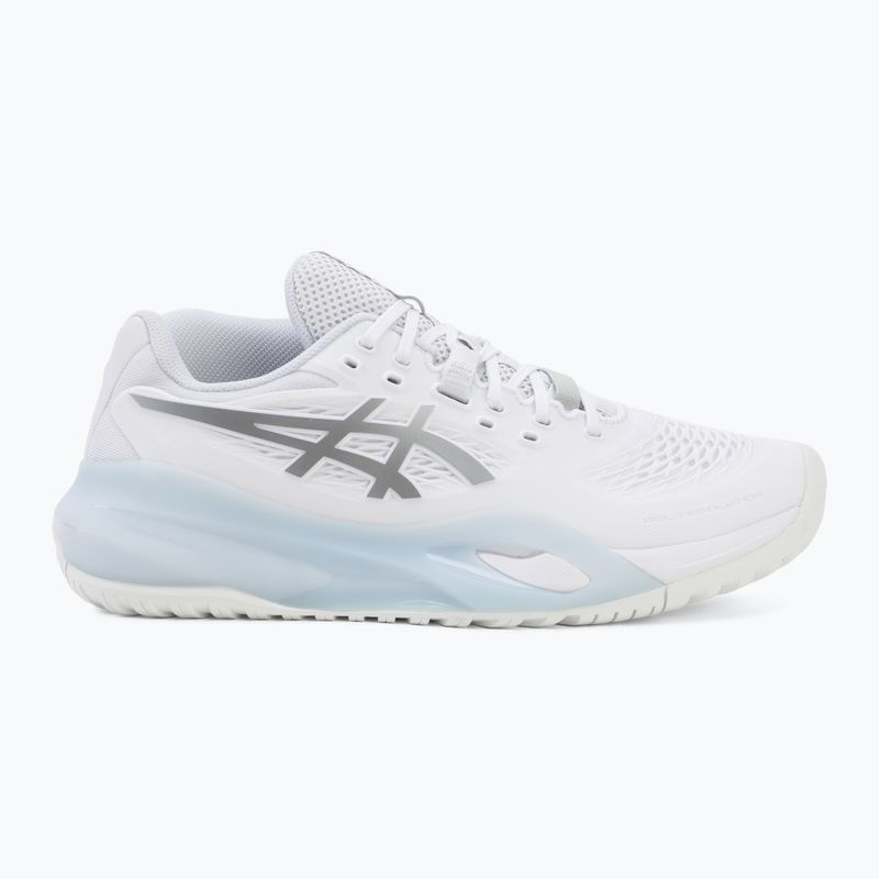 Încălțăminte de tenis pentru femei ASICS Gel-Resolution X white/pure silver 2