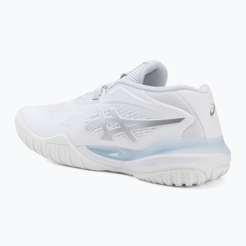 Încălțăminte de tenis pentru femei ASICS Gel-Resolution X white/pure silver 3