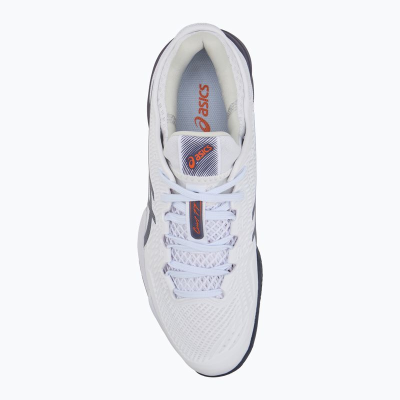 Încălțăminte de tenis pentru bărbați ASICS Court FF 3 Clay white/greyish purple 5