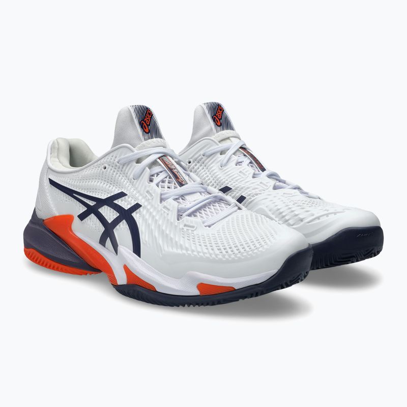 Încălțăminte de tenis pentru bărbați ASICS Court FF 3 Clay white/greyish purple 3