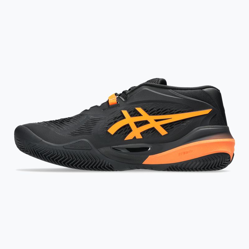 Încălțăminte de tenis pentru bărbați ASICS Gel-Resolution X Clay black/ shocking orange 9