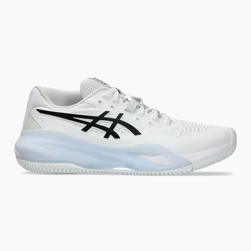 Încălțăminte de tenis pentru bărbați ASICS Gel-Resolution X Clay white/ black 8