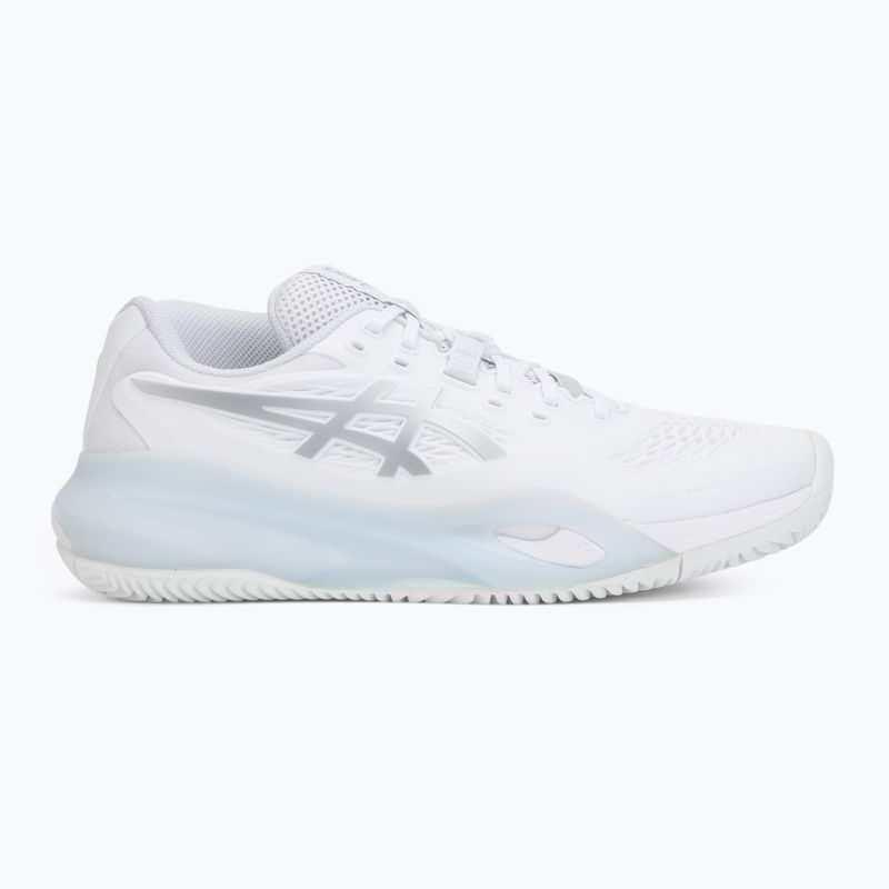 Încălțăminte de tenis pentru femei ASICS Gel-Resolution X Clay W white/pure silver 2