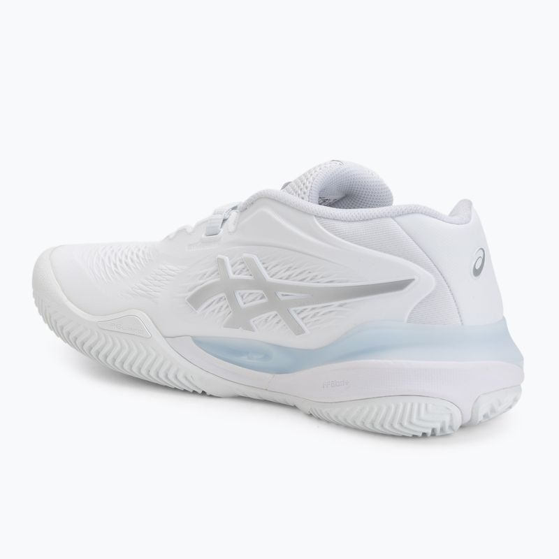 Încălțăminte de tenis pentru femei ASICS Gel-Resolution X Clay W white/pure silver 3