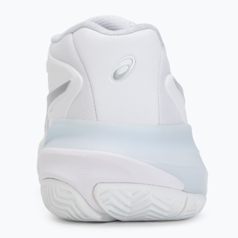 Încălțăminte de tenis pentru femei ASICS Gel-Resolution X Clay W white/pure silver 6