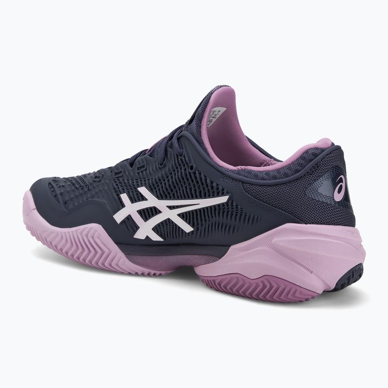Încălțăminte de tenis pentru femei ASICS Court FF 3 Clay W indigo fog/white 3