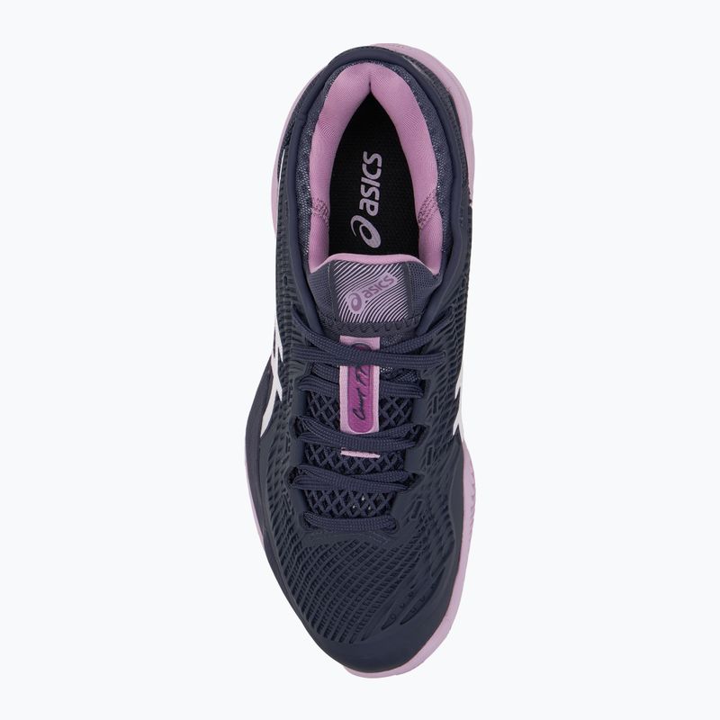 Încălțăminte de tenis pentru femei ASICS Court FF 3 Clay W indigo fog/white 5