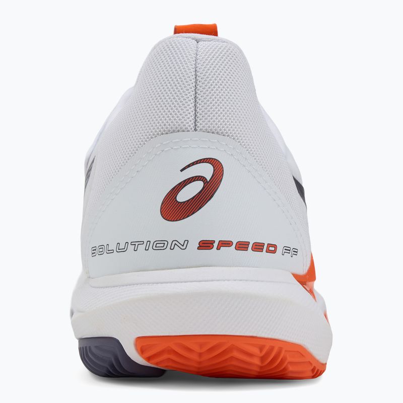 Încălțăminte de tenis pentru bărbați ASICS Solution Speed FF 3 Clay white/ greyish purple 6