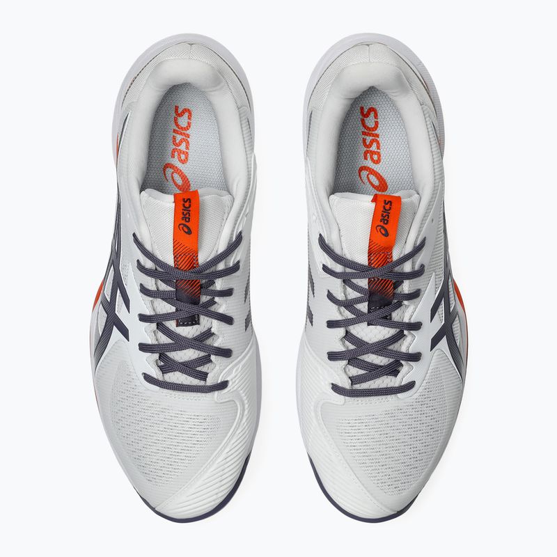 Încălțăminte de tenis pentru bărbați ASICS Solution Speed FF 3 Clay white/ greyish purple 12