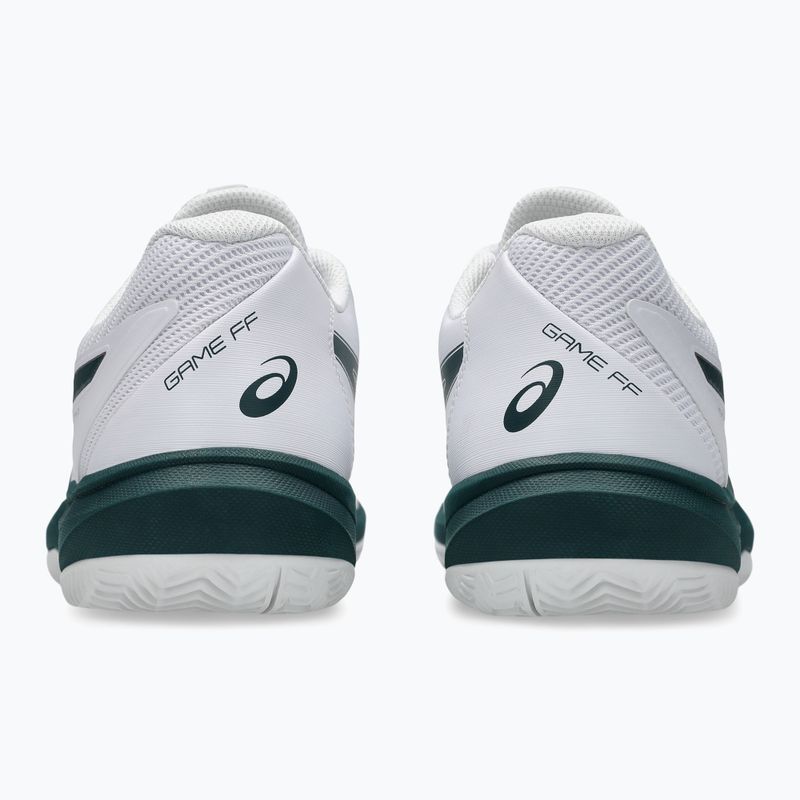 Încălțăminte de tenis pentru bărbați ASICS Game FF Clay white/ saxon green 11