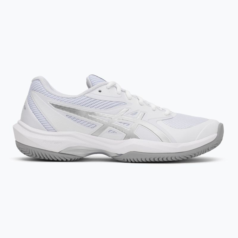 Încălțăminte de tenis pentru femei ASICS Game FF Clay W white/pure silver 2