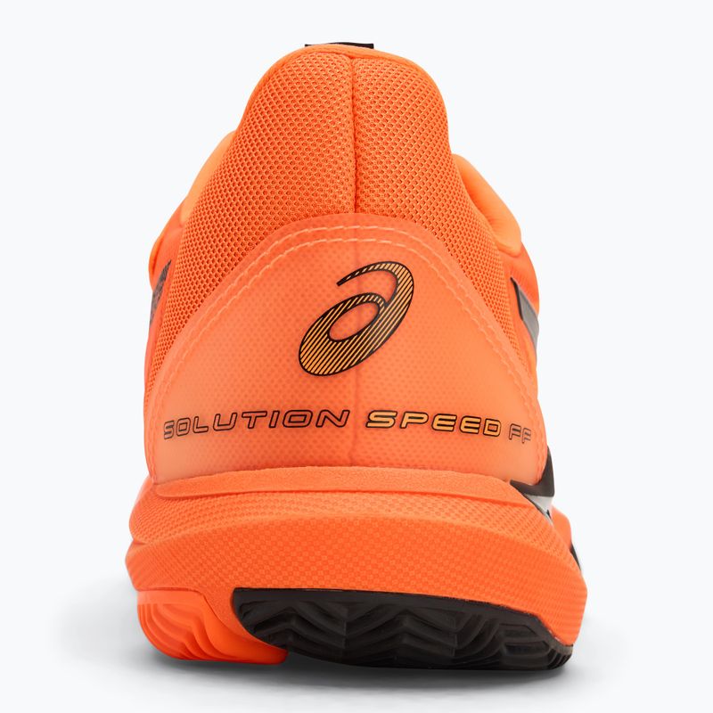 Încălțăminte de tenis pentru bărbați ASICS Solution Speed FF 3 Clay shocking orange/ black 6