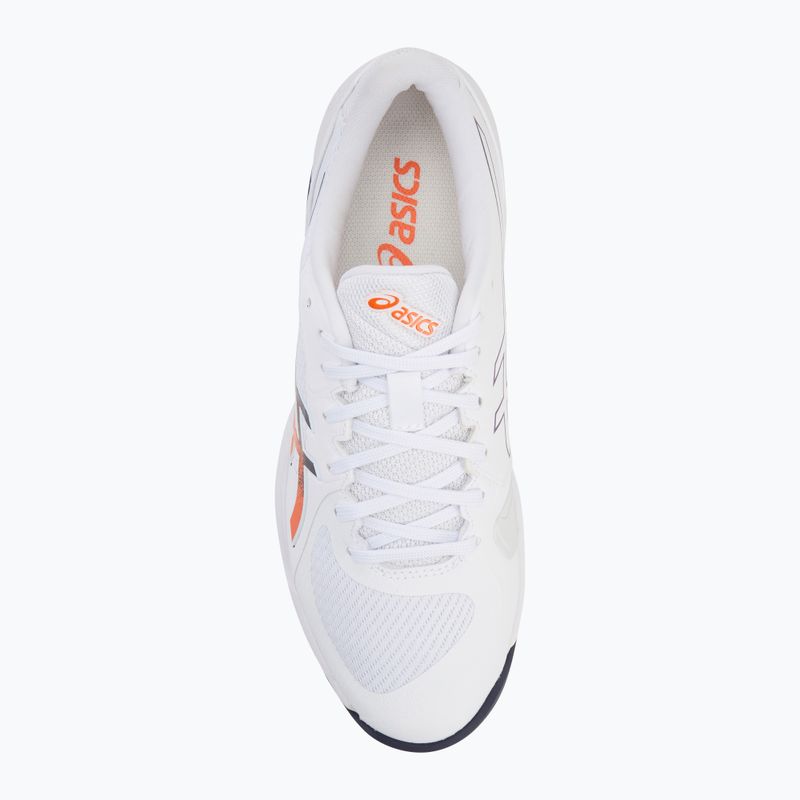 Încălțăminte de tenis pentru bărbați ASICS Solution Swift FF 2 Clay white/ nova orange 5