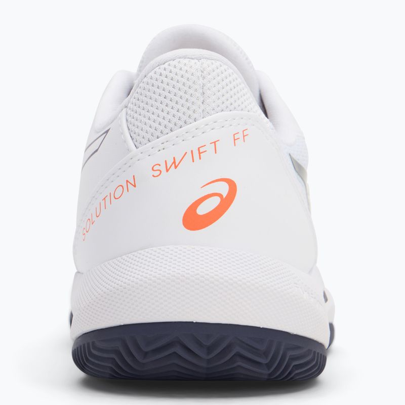 Încălțăminte de tenis pentru bărbați ASICS Solution Swift FF 2 Clay white/ nova orange 6