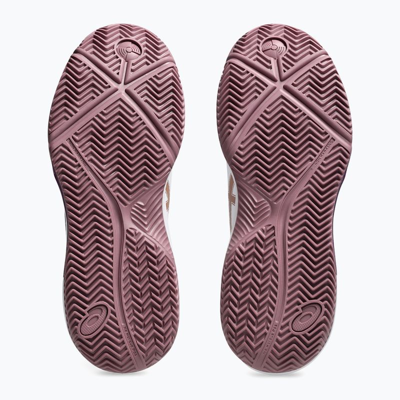 Încălțăminte de padel pentru femei ASICS Gel-Dedicate 8 Padel W white/dark ube 13