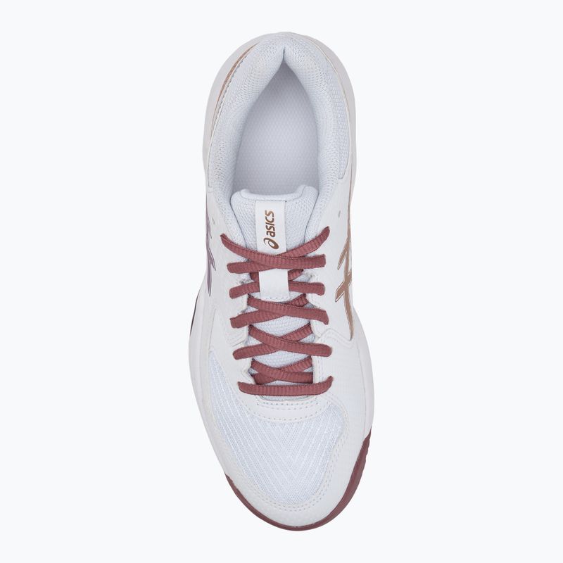 Încălțăminte de padel pentru femei ASICS Gel-Dedicate 8 Padel W white/dark ube 5