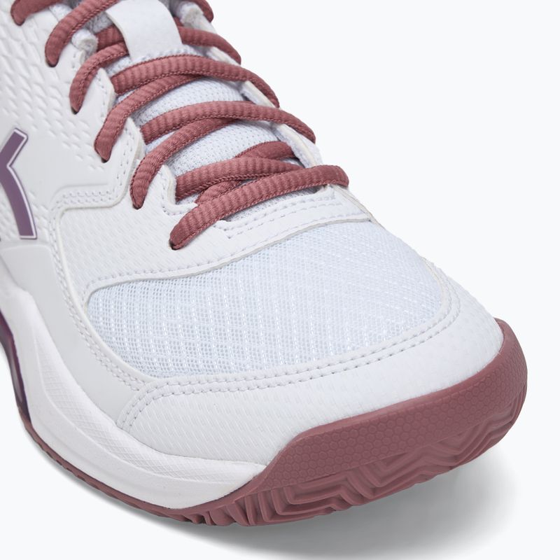 Încălțăminte de padel pentru femei ASICS Gel-Dedicate 8 Padel W white/dark ube 7