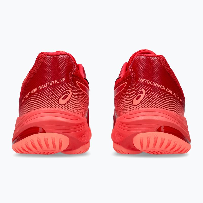 Încălțăminte pentru bărbați ASICS Netburner Ballistic FF 3 speed red/ sun coral 4