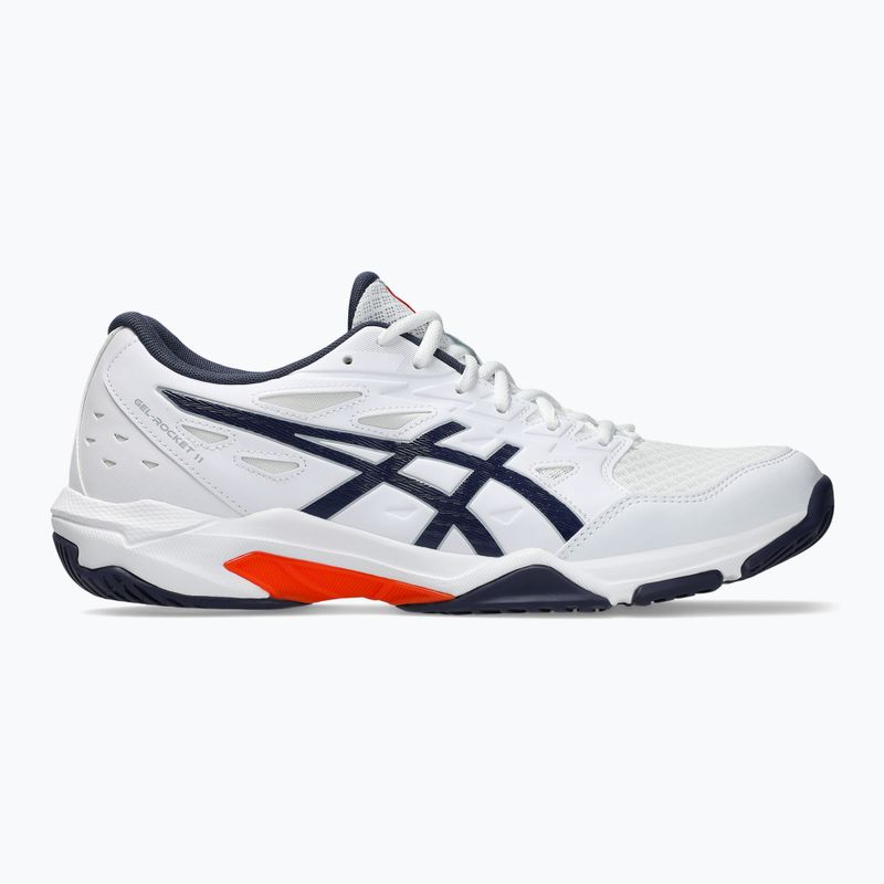 Încălțăminte pentru bărbați ASICS Gel-Rocket 11 white/indigo fog