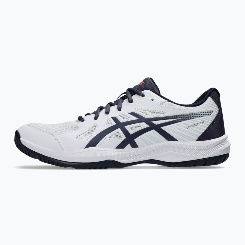 Încălțăminte pentru bărbați ASICS Upcourt 6 white/indigo fog 2