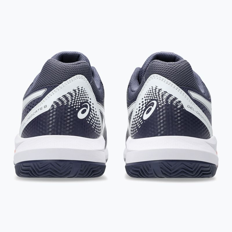 Încălțăminte de tenis pentru bărbați ASICS Gel-Dedicate 8 Clay indigo fog/white 11