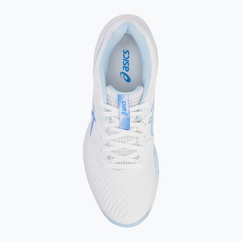 Încălțăminte pentru femei ASICS Netburner Ballistic FF 3 white/ blue cost 5