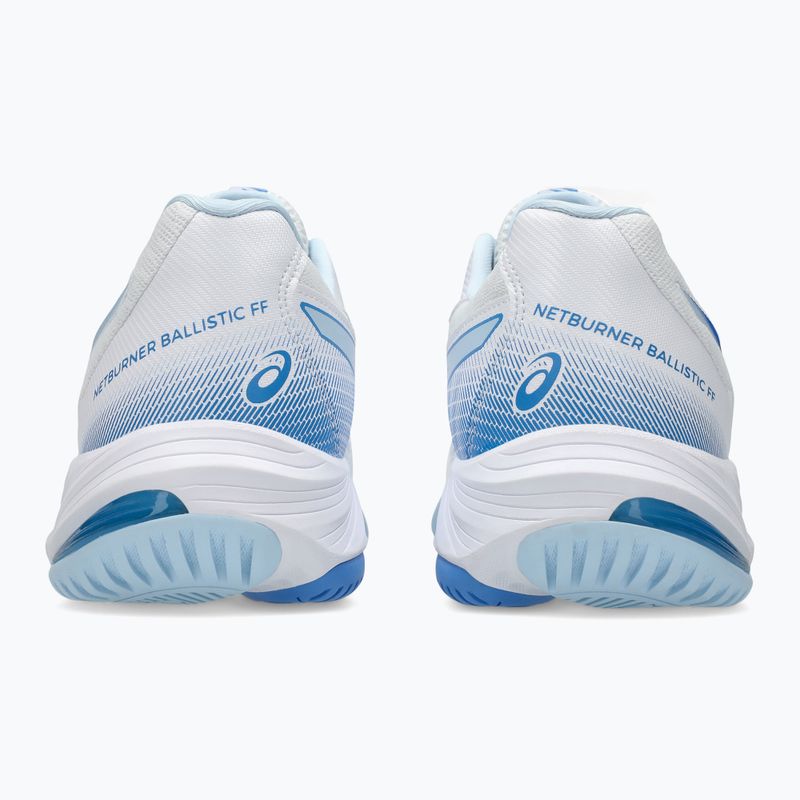 Încălțăminte pentru femei ASICS Netburner Ballistic FF 3 white/ blue cost 4