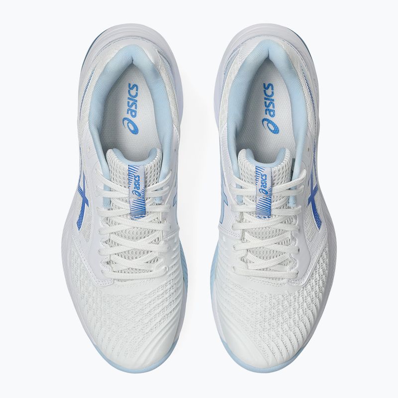 Încălțăminte pentru femei ASICS Netburner Ballistic FF 3 white/ blue cost 5