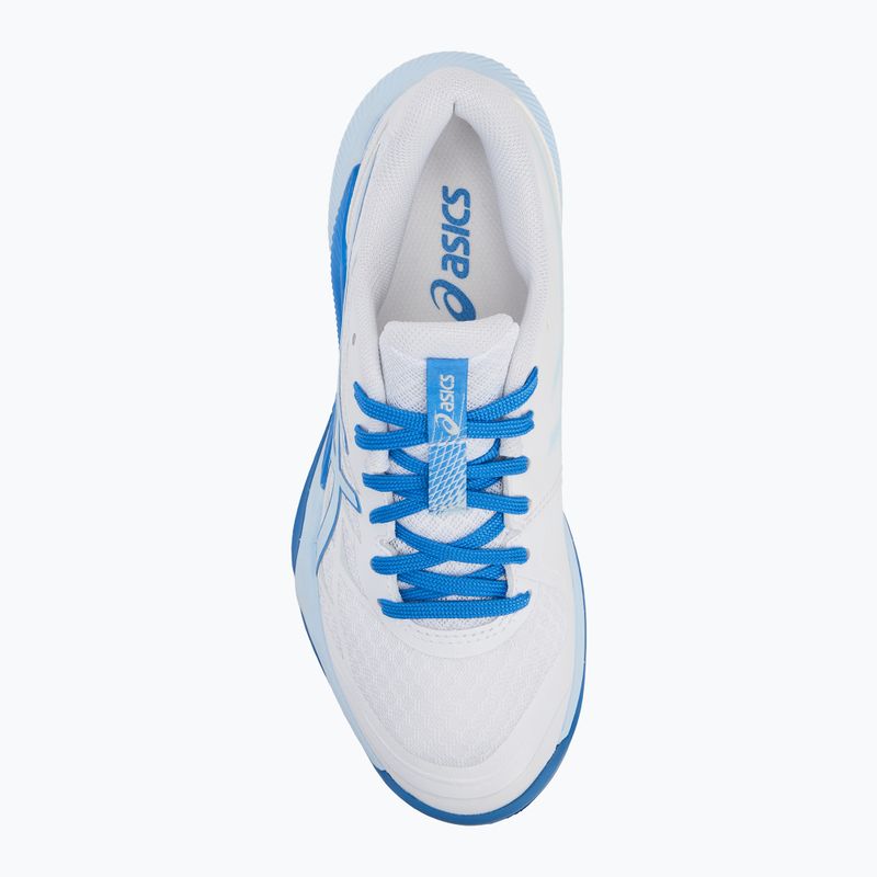 Încălțăminte pentru femei ASICS Gel-Tactic 12 white/light blue 5