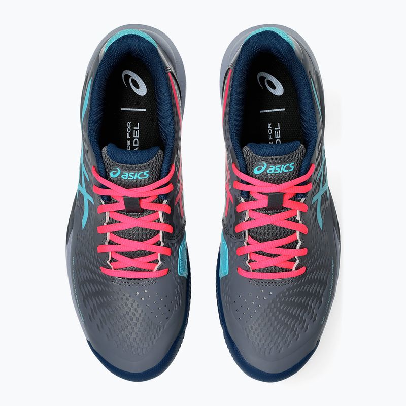 Încălțăminte de padel pentru bărbați ASICS Gel-Challenger 14 metropolis/ energy aqua 5