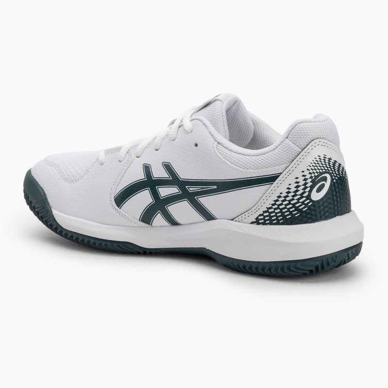 Încălțăminte de tenis pentru bărbați ASICS Gel-Dedicate 8 Clay white/saxon green 3