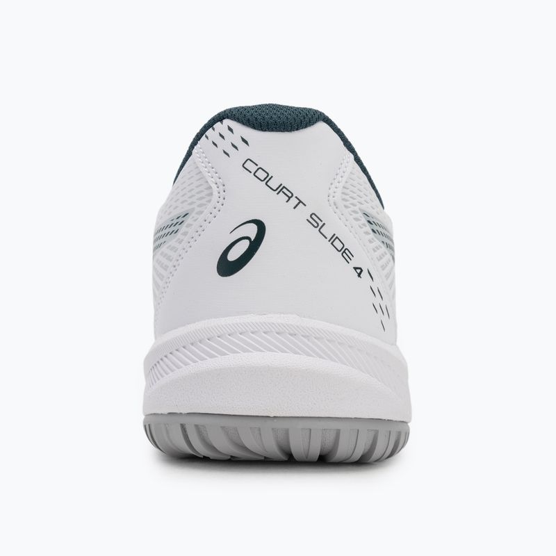 Încălțăminte de tenis pentru bărbați ASICS Court Slide 4 white/saxon green 6