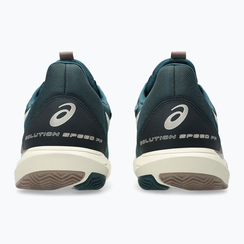 Încălțăminte de tenis pentru bărbați ASICS Solution Speed FF 3 Clay saxon green/ birch 4