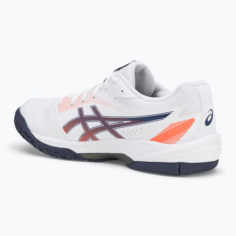 Încălțăminte pentru bărbați ASICS Gel-Task 4 white/indigo fog 3