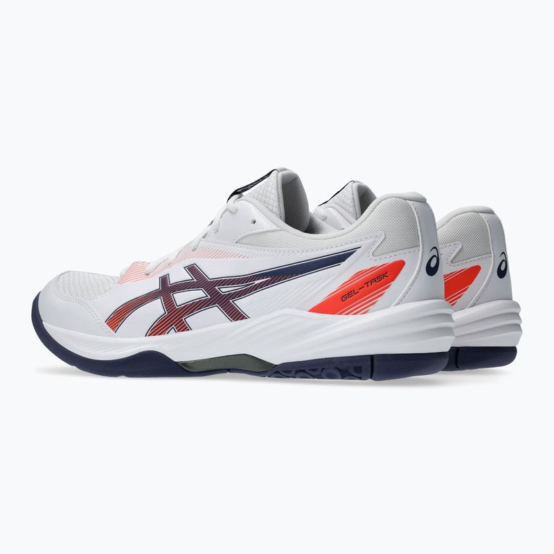 Încălțăminte pentru bărbați ASICS Gel-Task 4 white/indigo fog 4