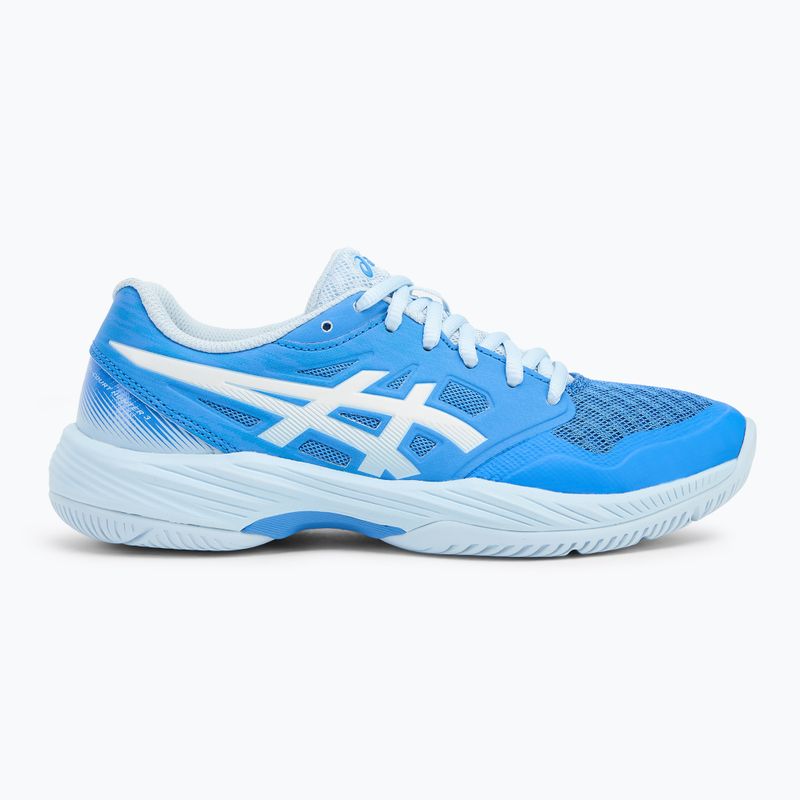 Încălțăminte de squash pentru femei ASICS Gel-Court Hunter 3 blue coast/white 2