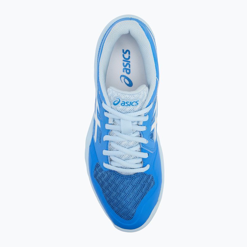 Încălțăminte de squash pentru femei ASICS Gel-Court Hunter 3 blue coast/white 5