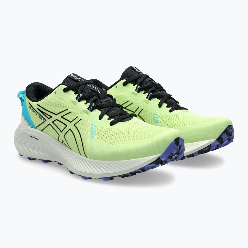 Încălțăminte de alergare pentru bărbați ASICS Gel-Excite Trail 2 lime green/black 3