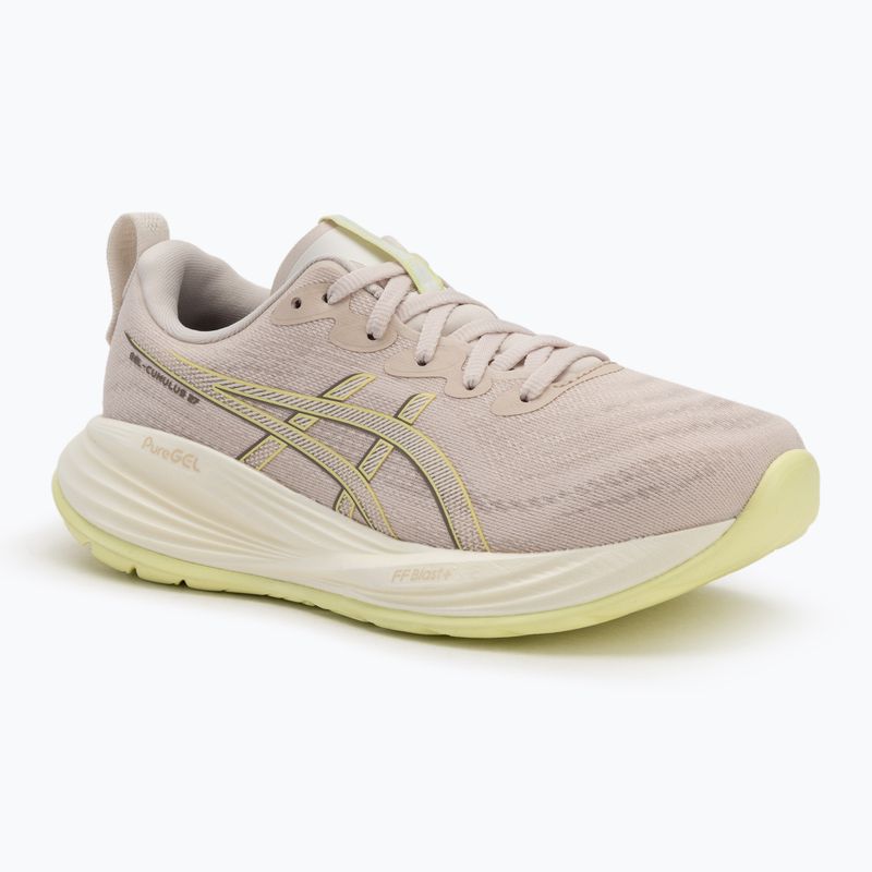 Încălțăminte de alergare pentru femei  ASICS Gel-Cumulus 27 mineral beige/ huddle yellow