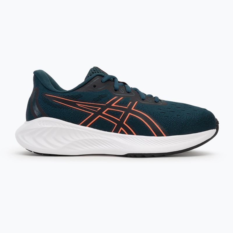 Încălțăminte de alergare pentru copii ASICS Gel-Cumulus 26 GS saxon green/coral reef 2
