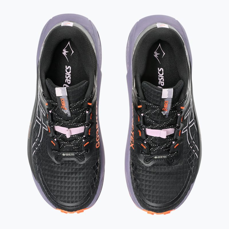 Încălțăminte de alergare pentru femei ASICS Gel-Trabuco 13 GTX black/light ube 12