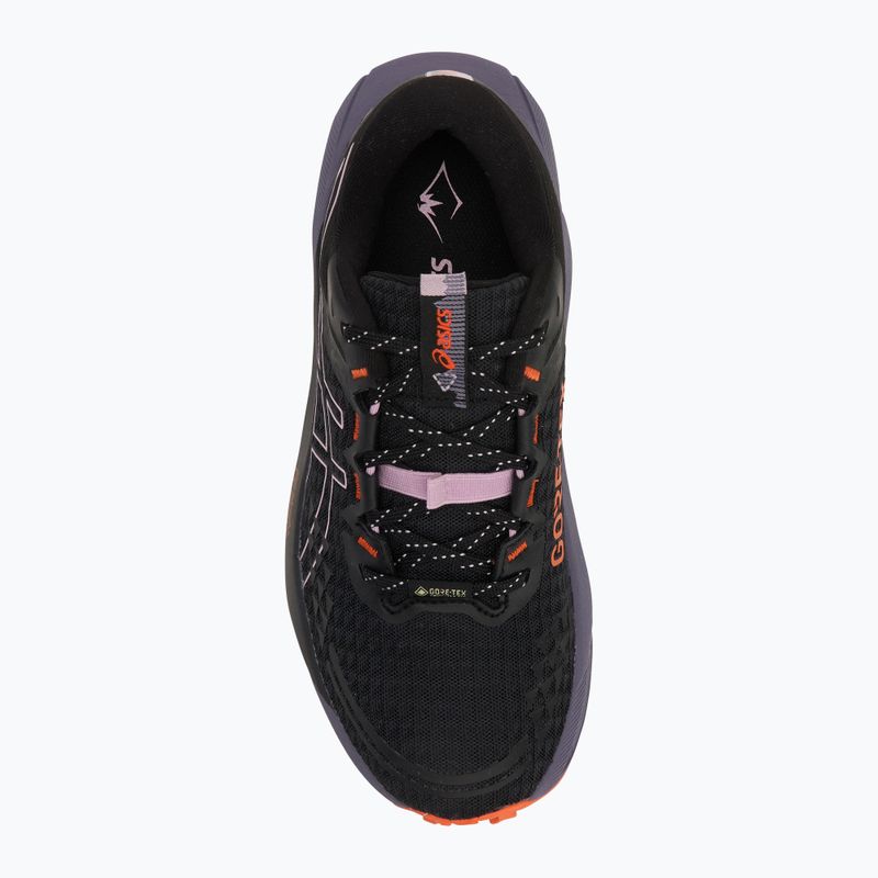 Încălțăminte de alergare pentru femei ASICS Gel-Trabuco 13 GTX black/light ube 5