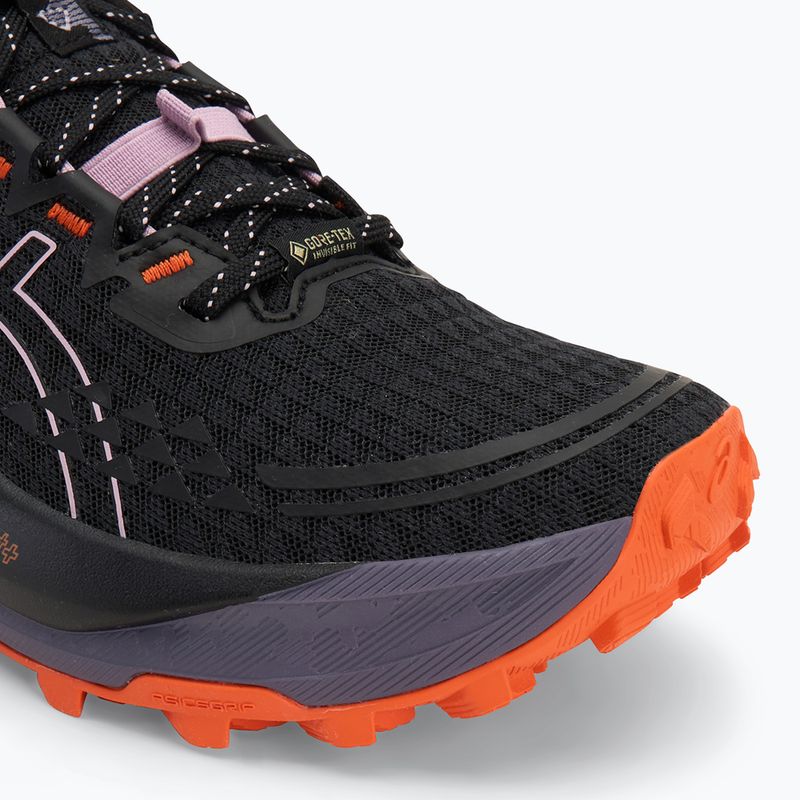 Încălțăminte de alergare pentru femei ASICS Gel-Trabuco 13 GTX black/light ube 7