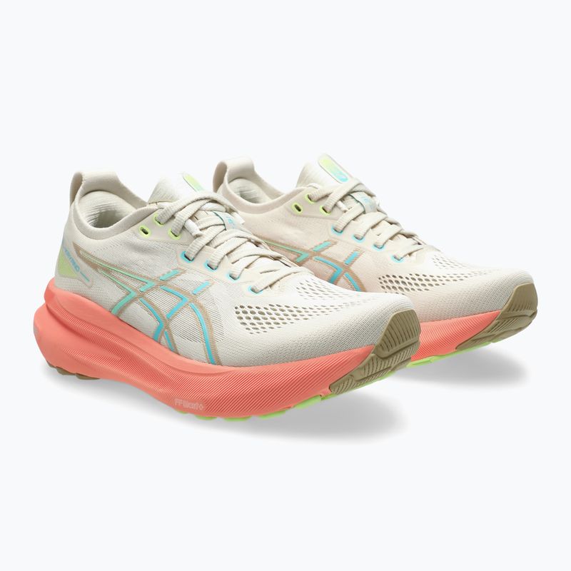 Încălțăminte de alergare pentru femei ASICS Gel-Kayano 31 birch/energy aqua 3