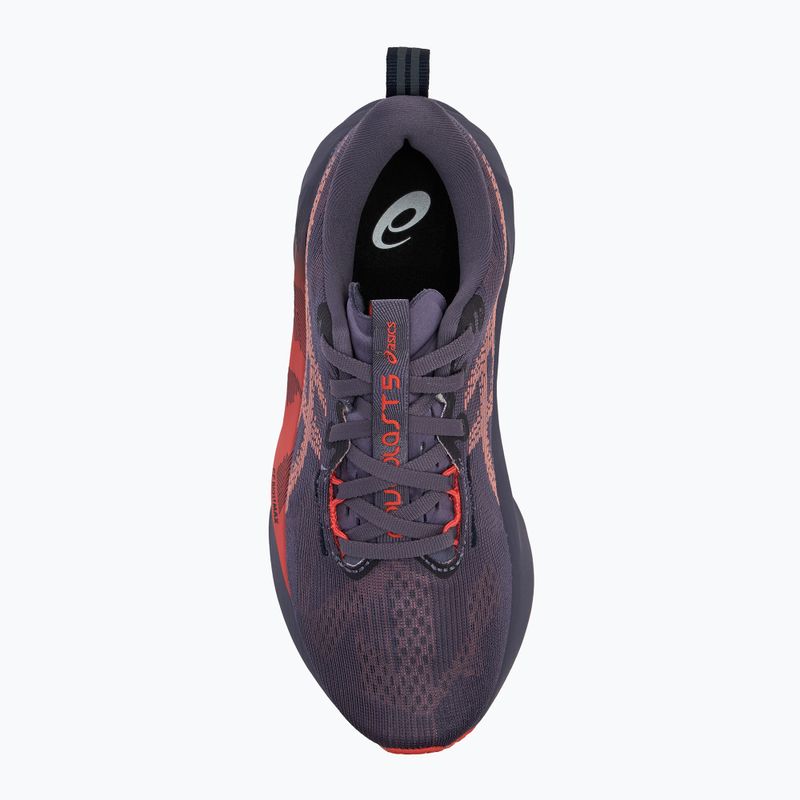 Încălțăminte de alergare pentru femei ASICS Novablast 5 greyish purple/coral reef 5