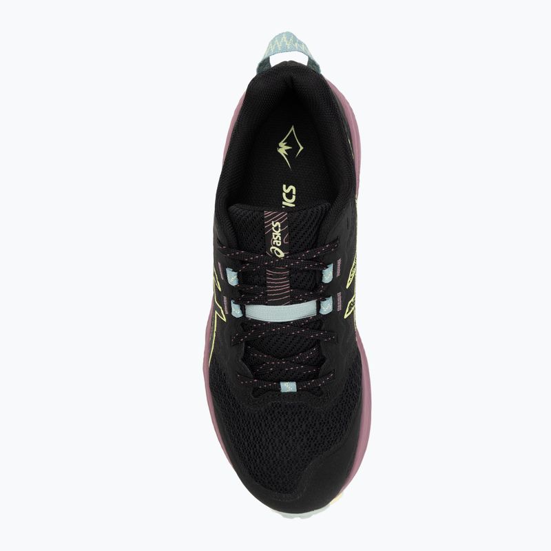 Încălțăminte de alergare pentru femei ASICS Trabuco Terra 2 black/huddle yellow 5