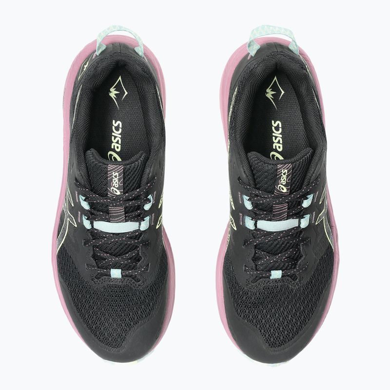Încălțăminte de alergare pentru femei ASICS Trabuco Terra 2 black/huddle yellow 5