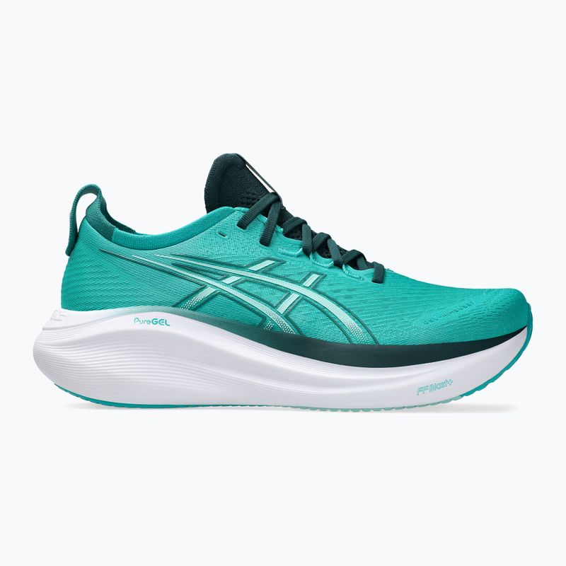 Încălțăminte de alergare pentru bărbați ASICS Gel-Nimbus 27 wave teal/saxon green 8