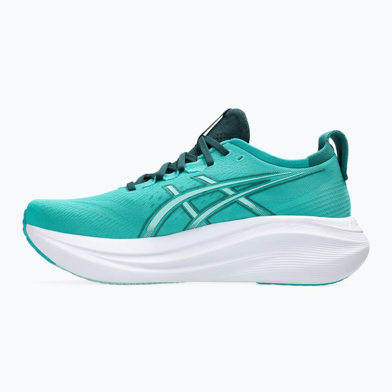 Încălțăminte de alergare pentru bărbați ASICS Gel-Nimbus 27 wave teal/saxon green 9