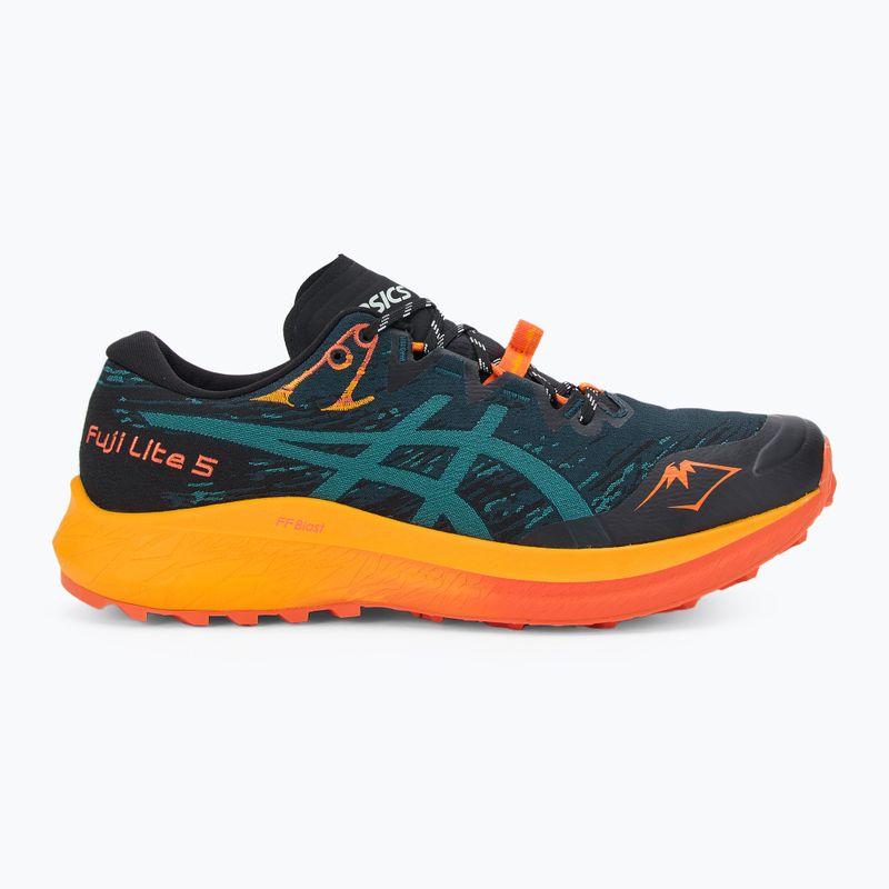 Încălțăminte de alergare pentru bărbați ASICS Fuji Lite 5 saxon green/rainy lake 2